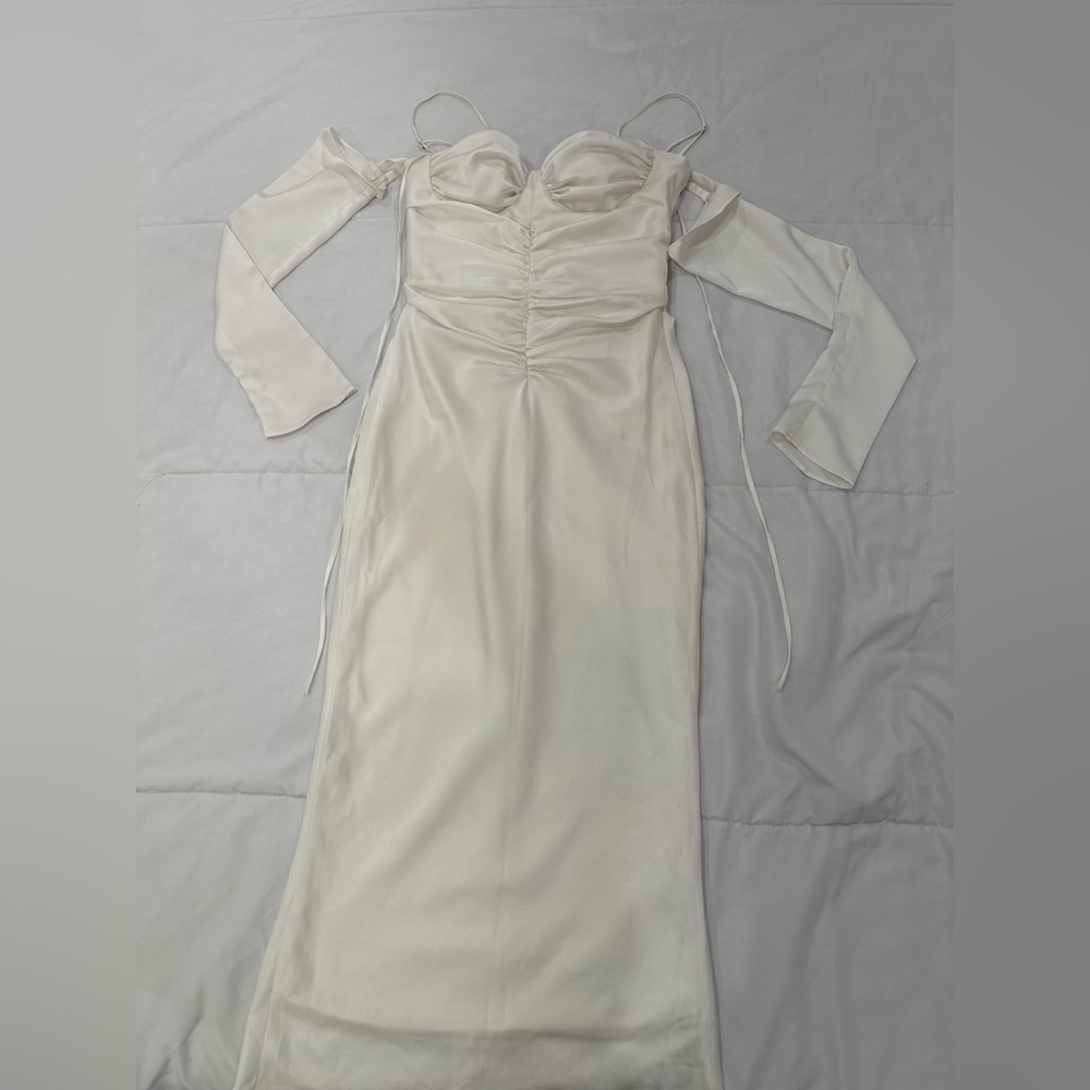Satin Midi Dress